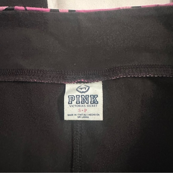 Y2K PINK Victoria's Secret foldover Waist Flare Yoga Pants - Picture 3 of 4